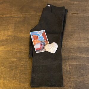 Betabrand Heathered Grey Bootcut Pants
